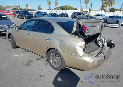 2003 Lexus Es 300 from USA, damaged, VIN JTHBF30G230130953